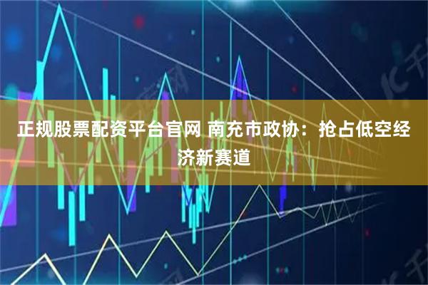 正规股票配资平台官网 南充市政协：抢占低空经济新赛道